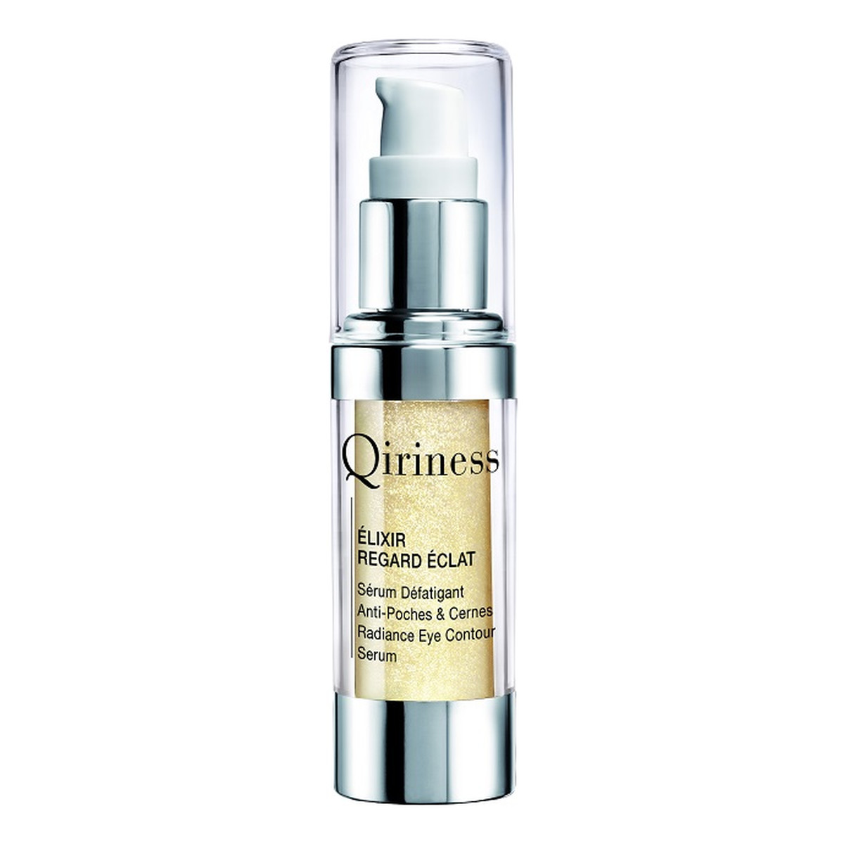 Qiriness Elixir Regard Eclat serum rozświetlające do pielęgnacji okolic oczu 15ml