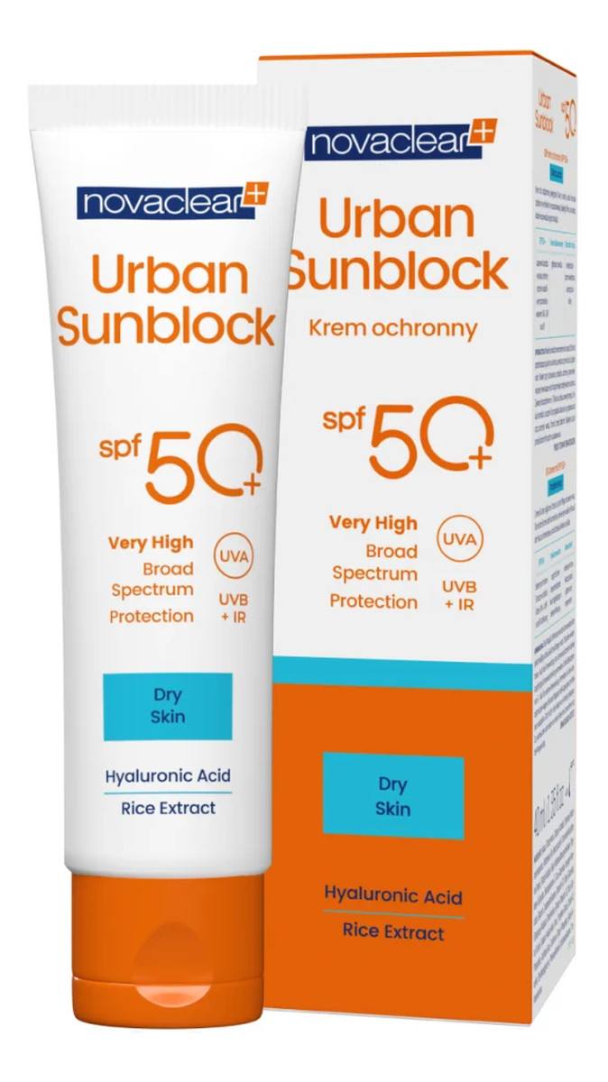 Krem ochronny do twarzy SPF 50+ Skóra sucha