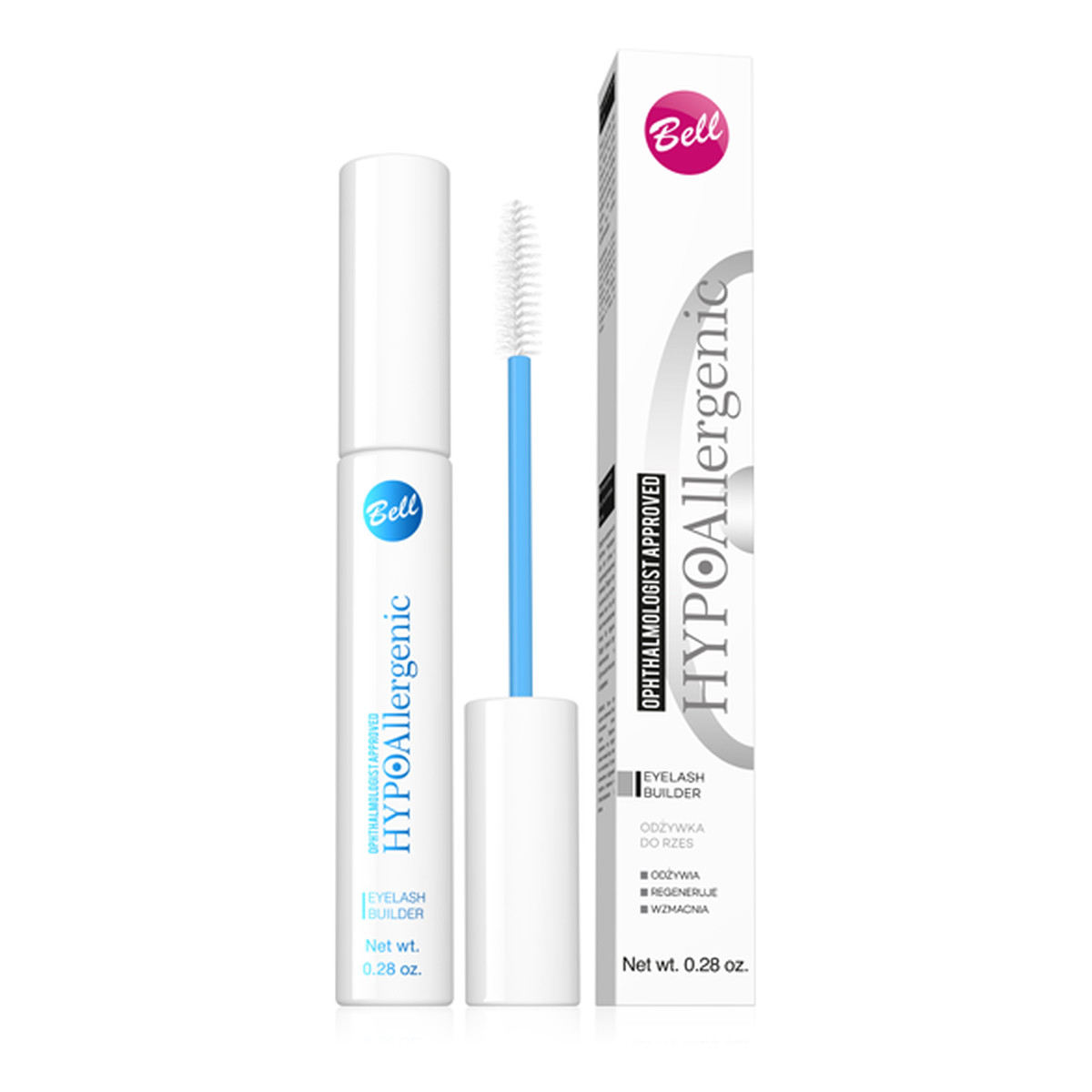 Bell HypoAllergenic Eyelash Builder Hypoalergiczna odżywka do rzęs 8g