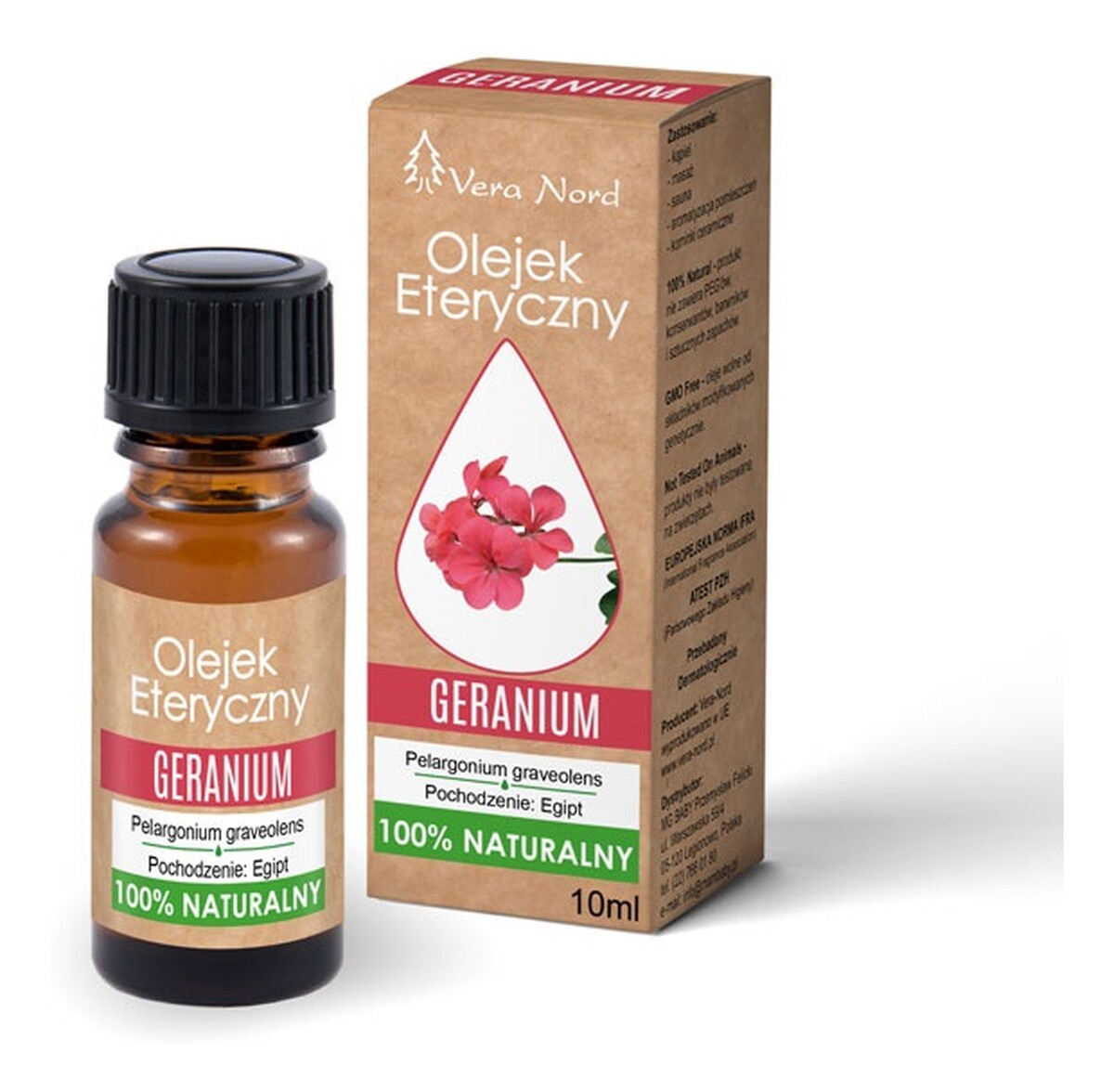 Olejek eteryczny geranium