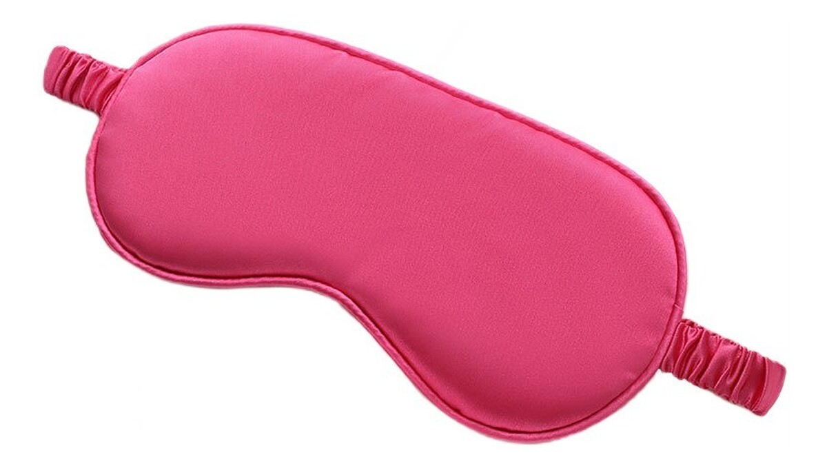 Opaska na oczy opk10f satynowa fuksja