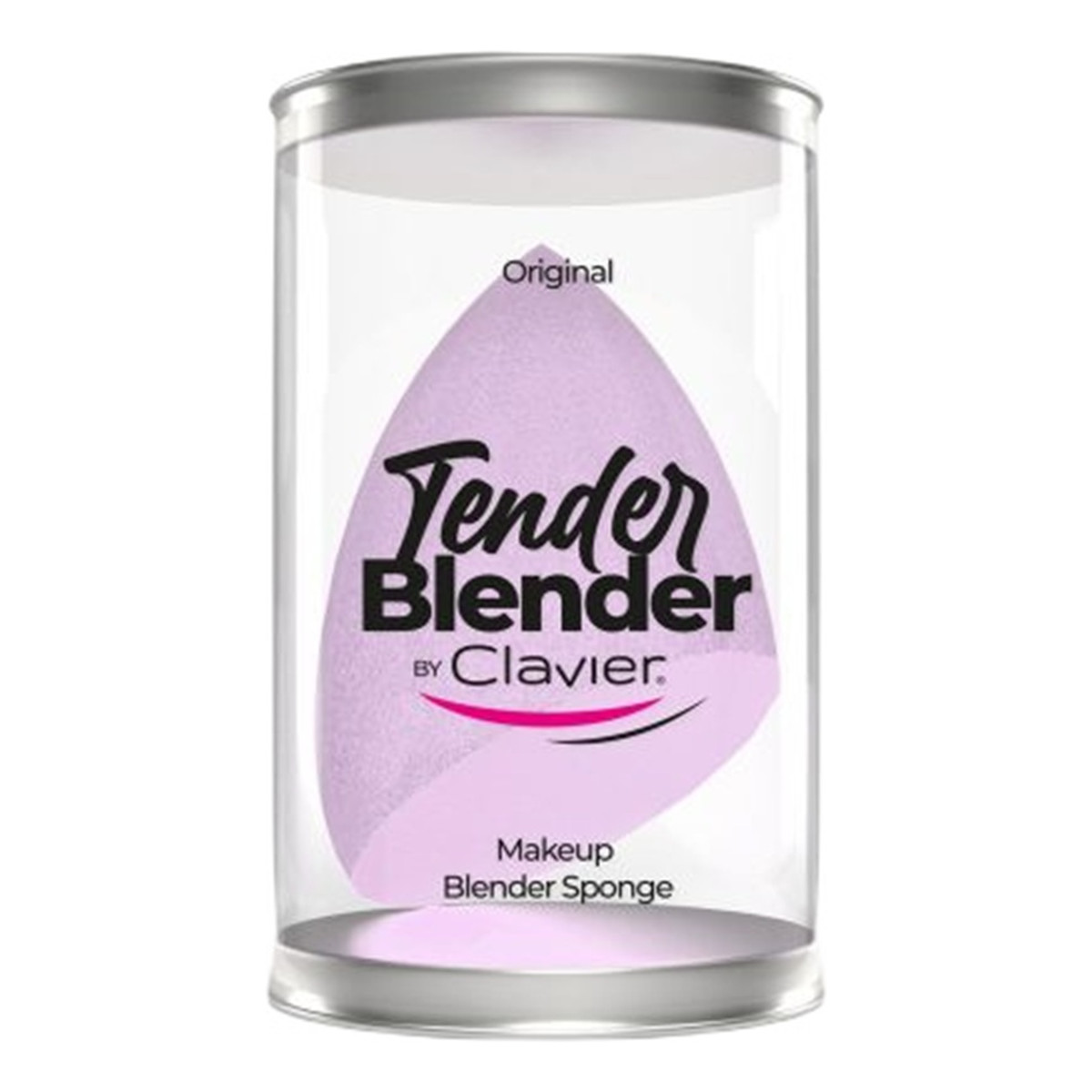 Clavier Tender Blender gąbka do makijażu łezka ścięta fioletowa