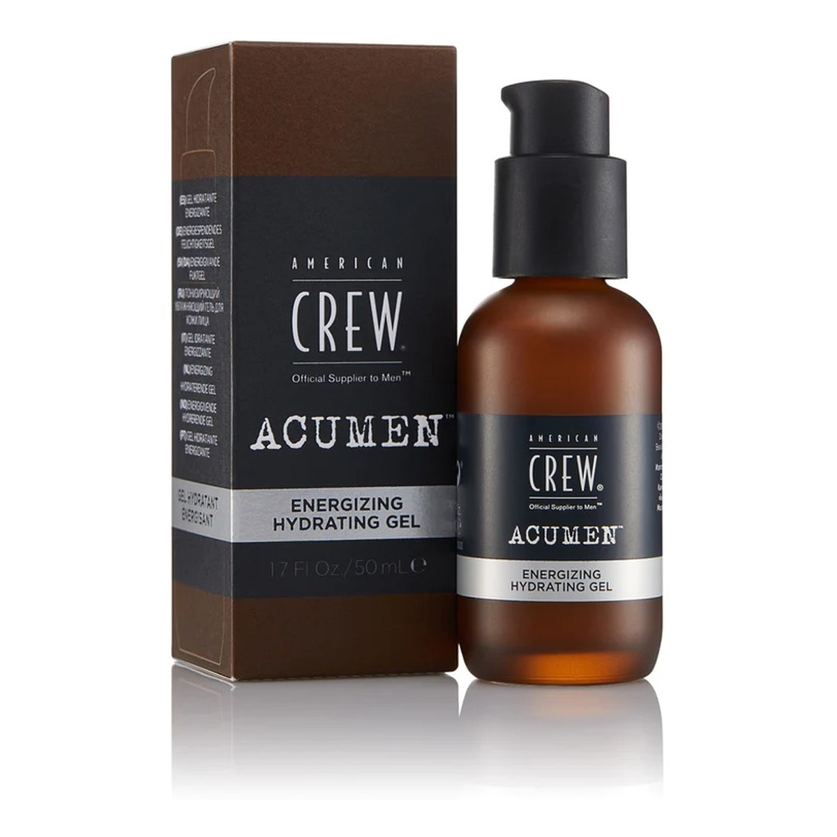 American Crew Acumen Energizing Hydrating Gel nawilżająco-energetyzujący Żel do twarzy dla mężczyzn 50ml