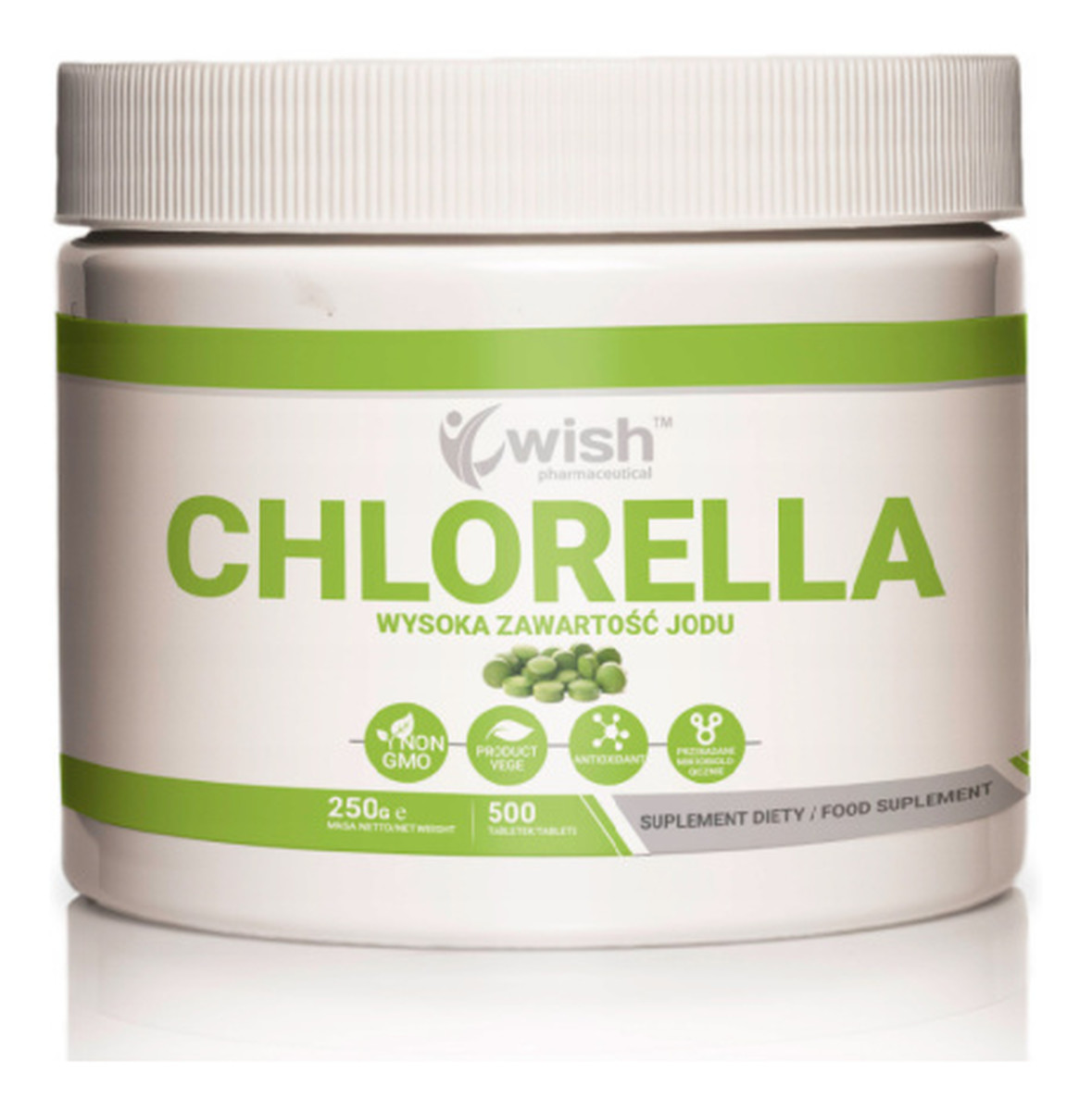 Chorella 500mg suplement diety 500 tabletek