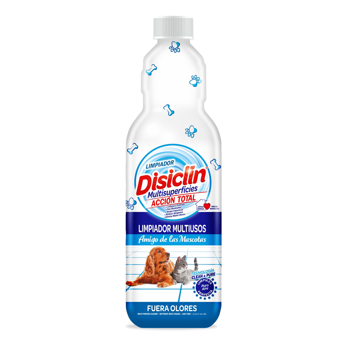 Disiclin Płyn do powierzchni i podłóg koncentrat perfumowany Mascotas 1000ml