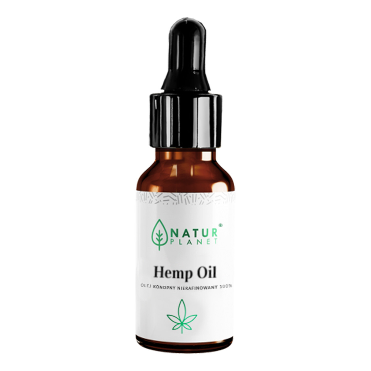 Natur Planet Olej Konopny Nierafinowany - Hemp Oil 30ml