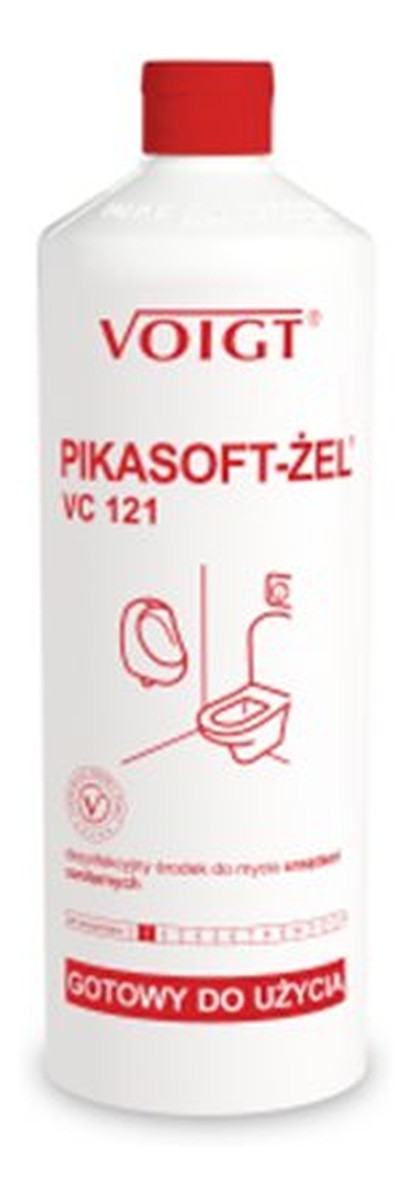 Pikasoft antybakteryjny żel do czyszczenia urządzeń sanitarnych