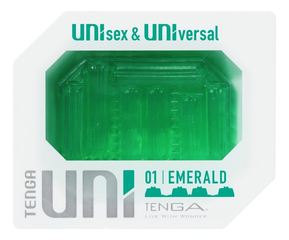Uni emerald uniwersalna nakładka masturbująca