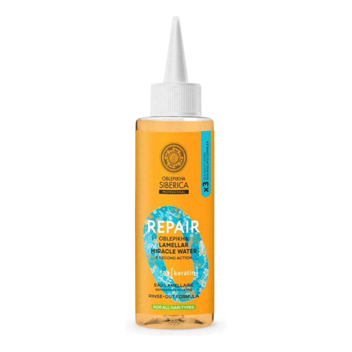 Natura Siberica Oblepikha Repair Woda lamelarna do włosów 200ml