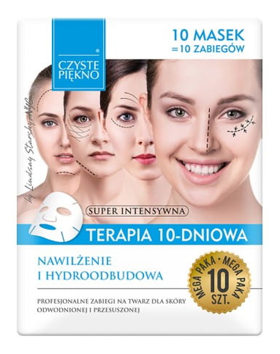 Maska do twarzy Terapia 10-dniowa