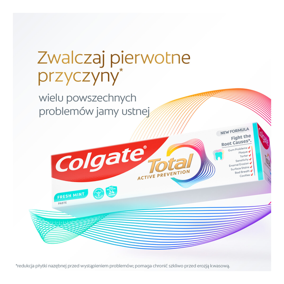 Colgate Total Aktywna Świeżość Pasta do Mycia Zębów 75ml