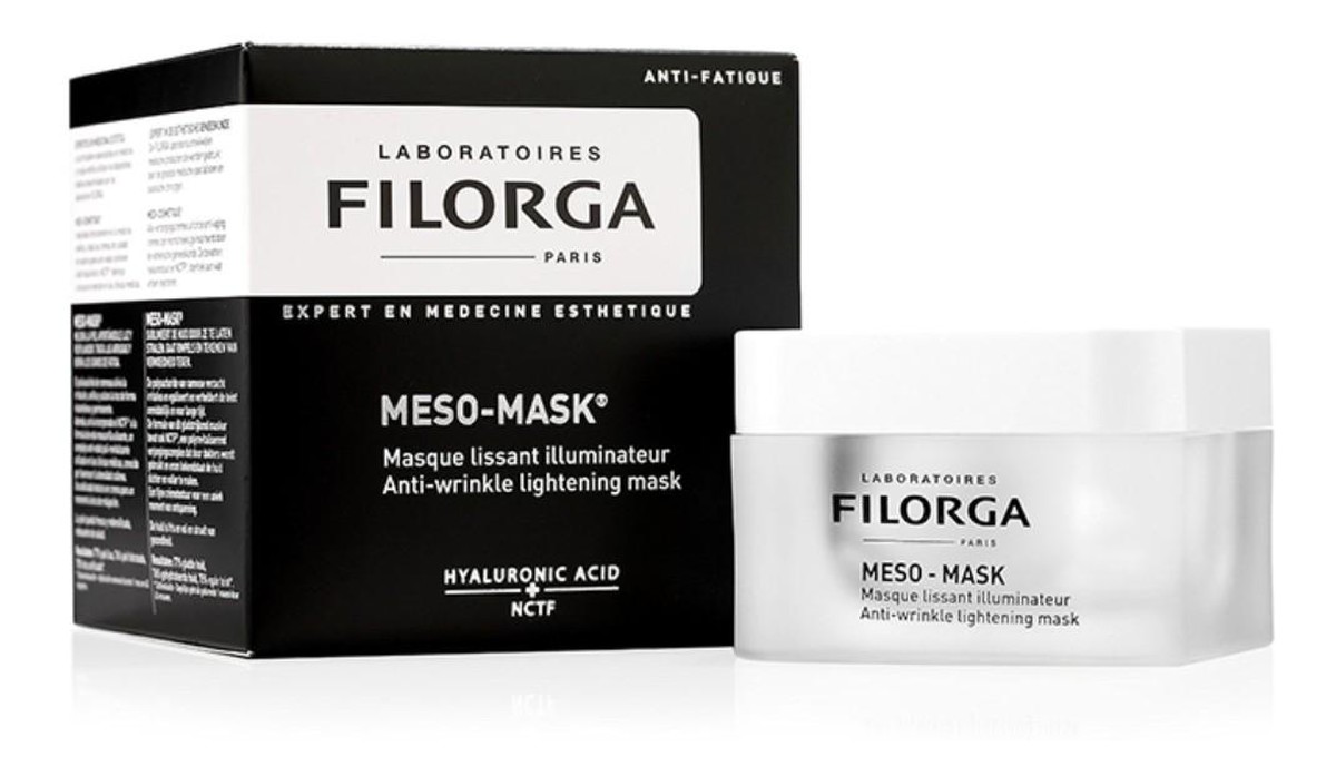 Meso-mask przeciwzmarszczkowa maseczka rozjaśniająca do twarzy