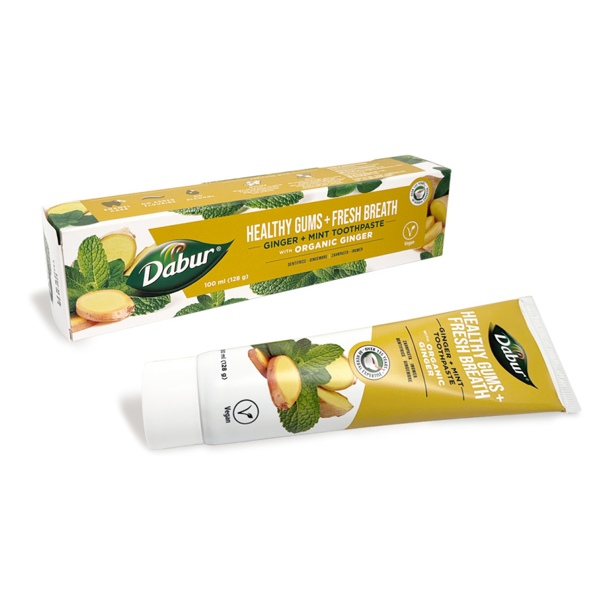Dabur Pasta do zębów Dabur z Organicznym Imbirem i Mięta 100ml