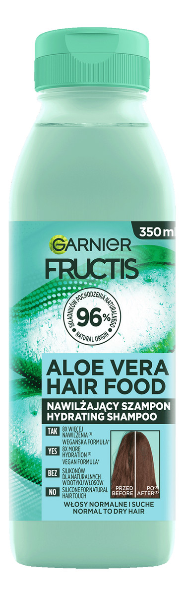 Aloe Hair Food Szampon nawilżający do włosów normalnych i suchych