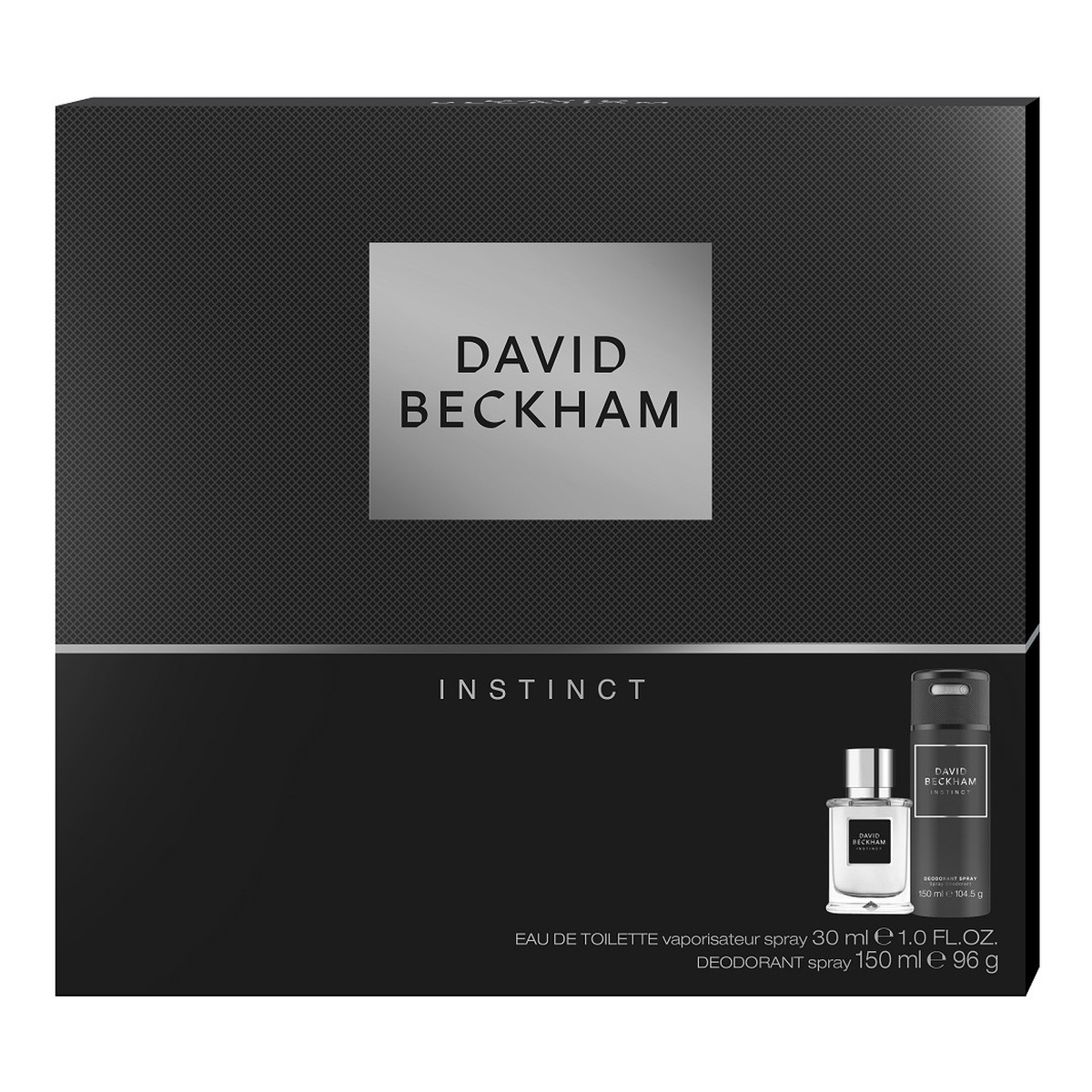 David Beckham Instinct Men Zestaw woda toaletowa spray 30ml + dezodorant spray 150ml
