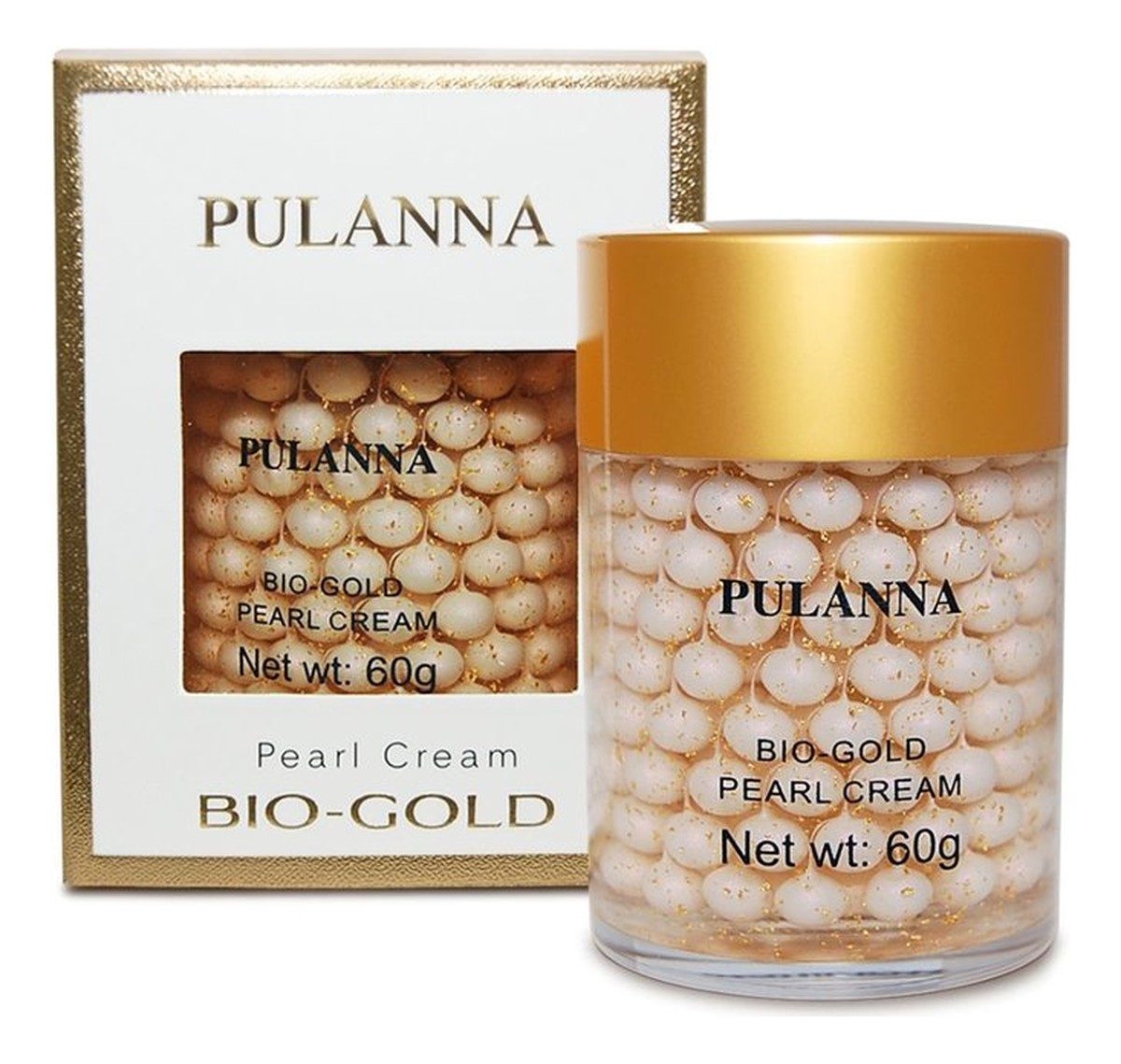 pearl cream krem perłowy ze złotem