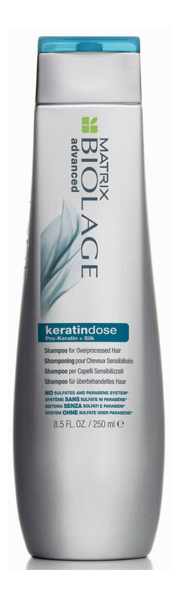 Keratindose szampon z keratyną odbudowujący włosy