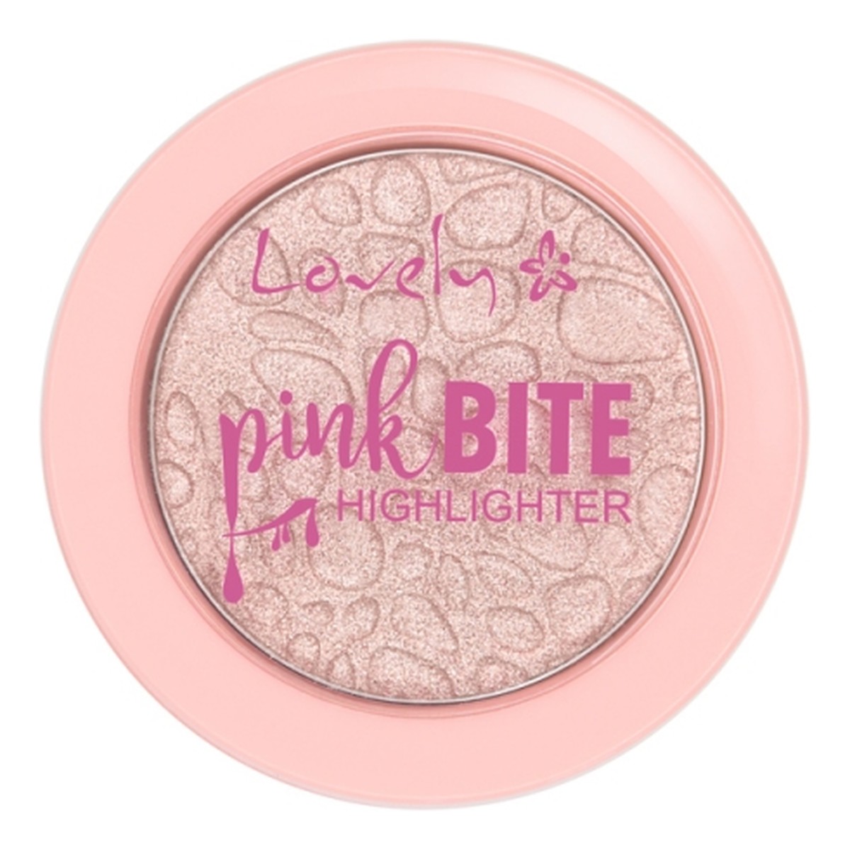 Lovely Glow Pink Bite Highlighter rozświetlacz do twarzy