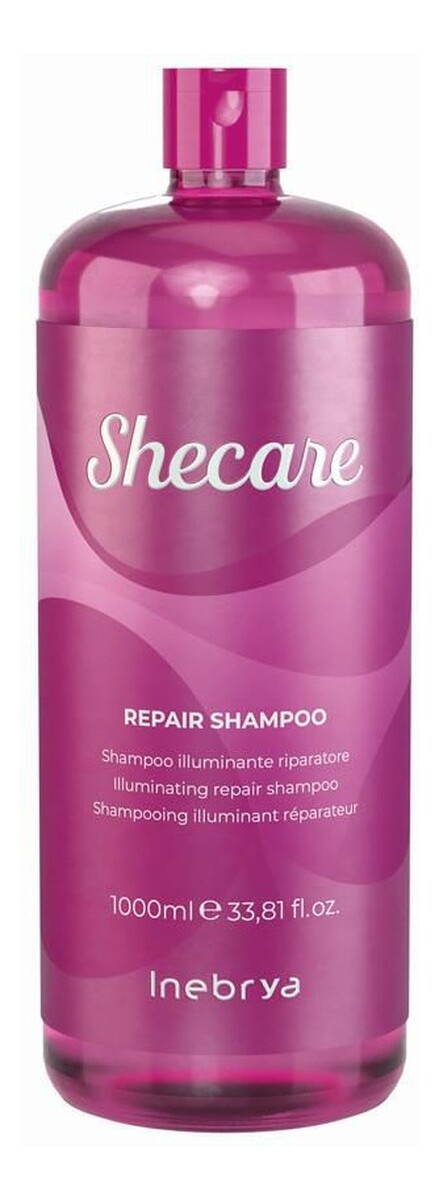 Shecare repair shampoo rozświetlająco-naprawczy szampon do włosów zniszczonych zabiegami chemicznymi