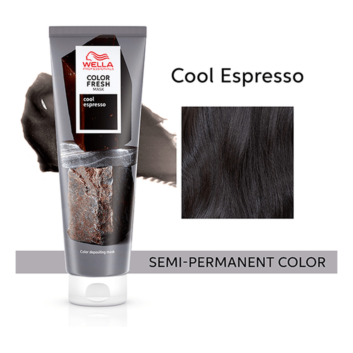 Wella Professionals Color Fresh Mask Odżywcza maska koloryzująca Cool Espresso 150ml