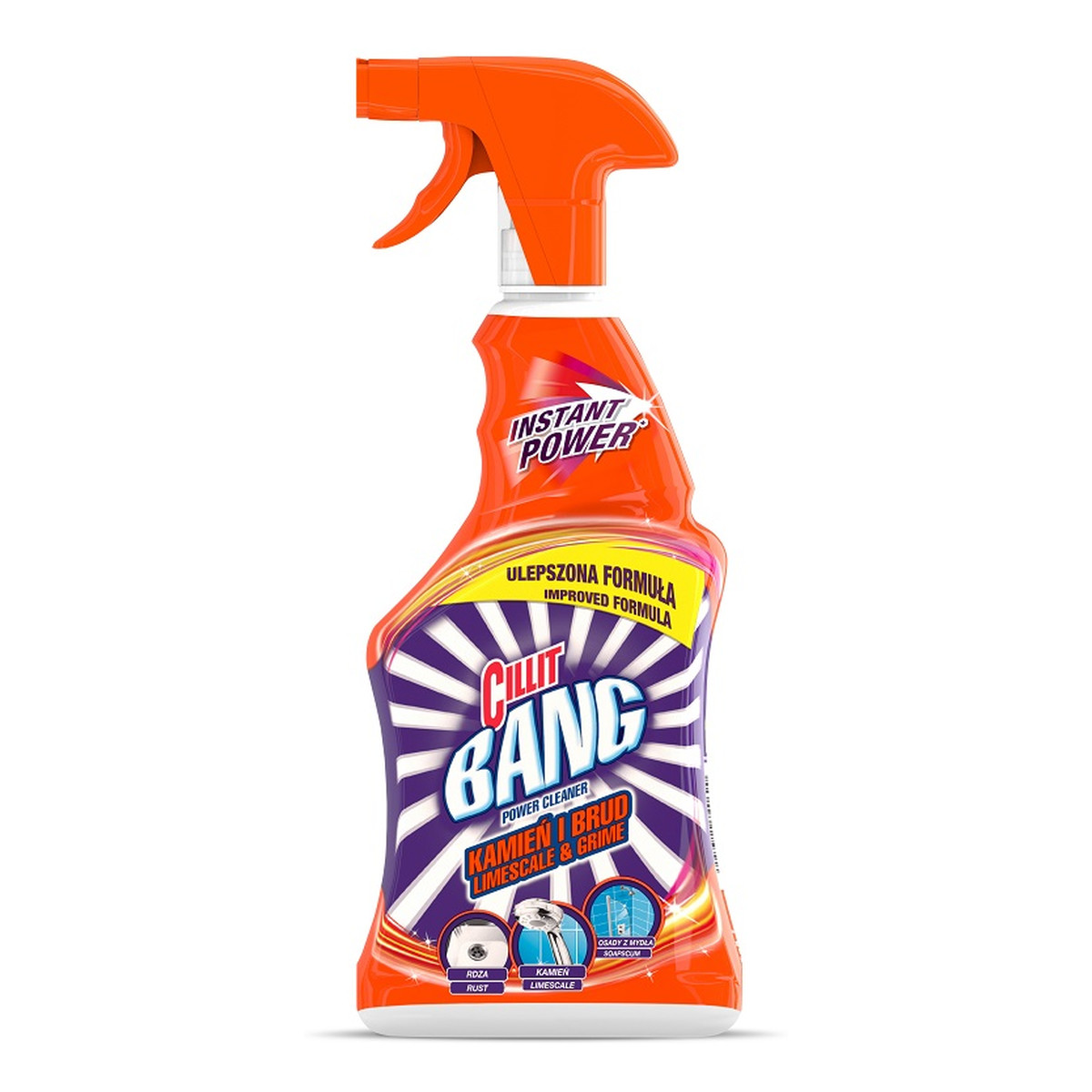 Cillit Bang Kamień i brud uniwersalny płyn czyszczący spray 750ml