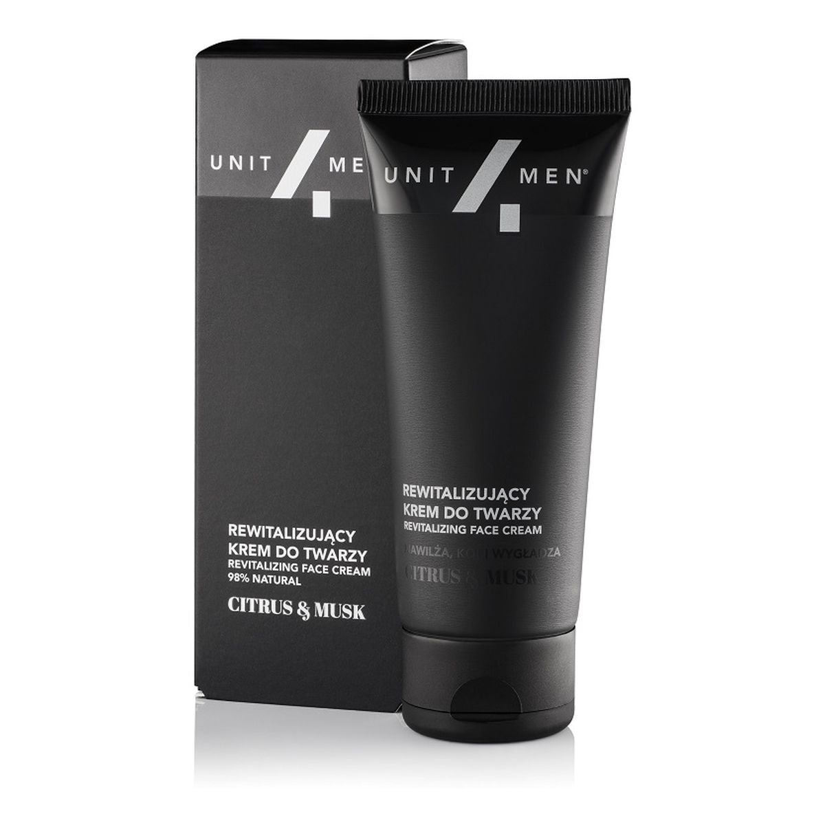 Unit4Men Revitalizing Face Cream rewitalizujący Krem do twarzy citrus&musk 50ml