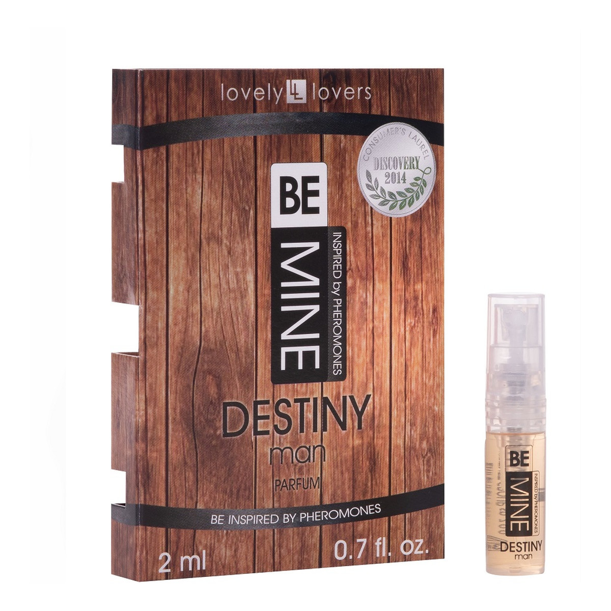 Lovely Lovers BeMine Destiny Man Perfumy z feromonami zapachowymi spray 2ml