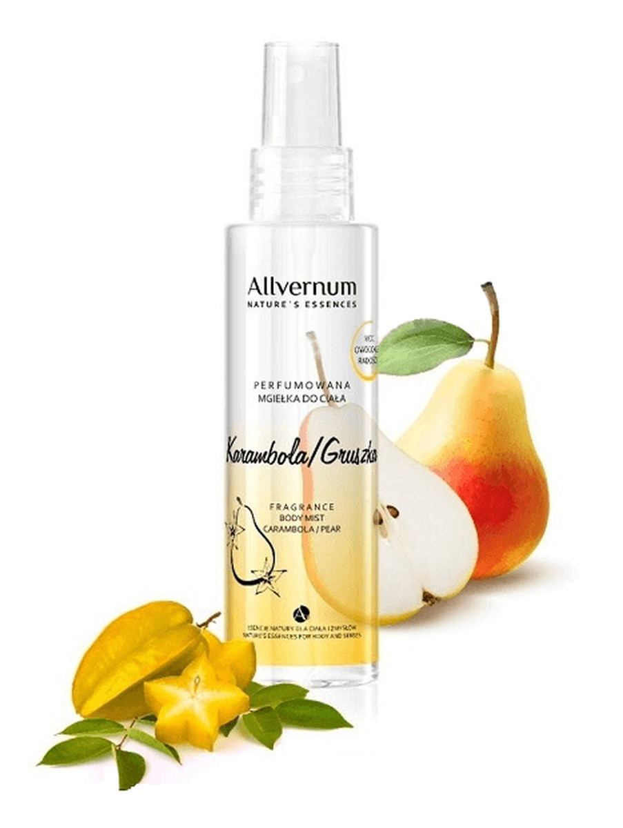 Mgiełka do ciała perfumowana Karambola & Gruszka