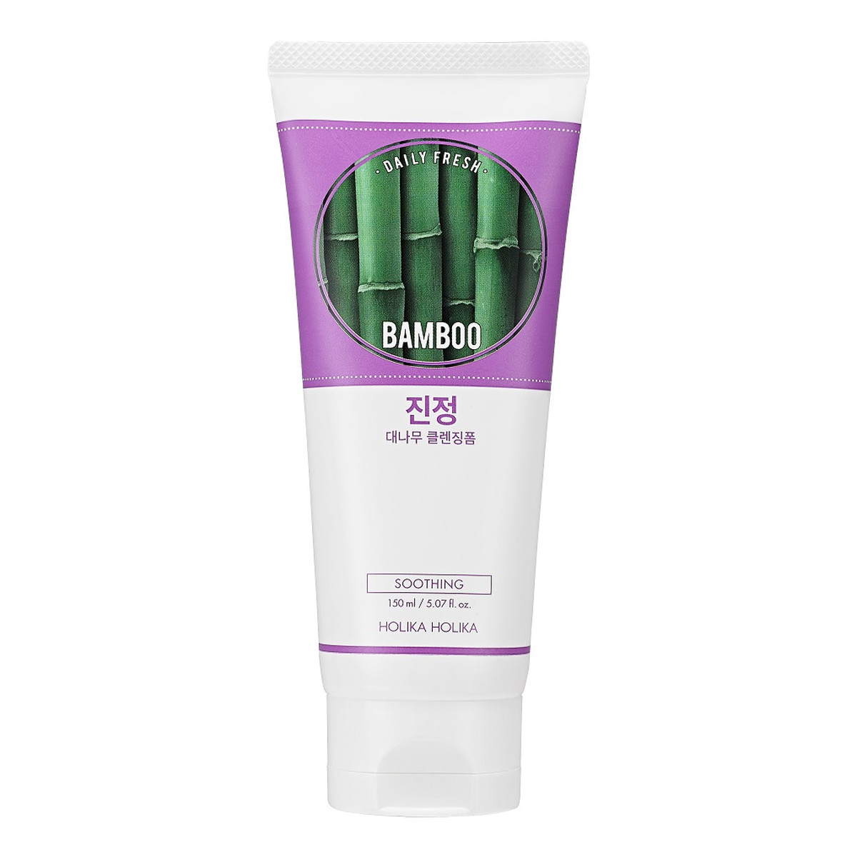 Holika Holika Daily Fresh Bamboo pianka oczyszczająca z ekstraktem z bambusa 150ml