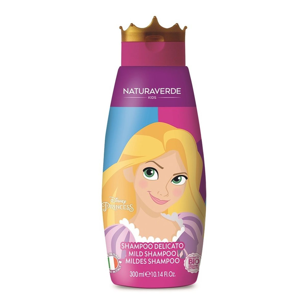Naturaverde Kids Disney Princess Szampon do włosów 2w1 300ml