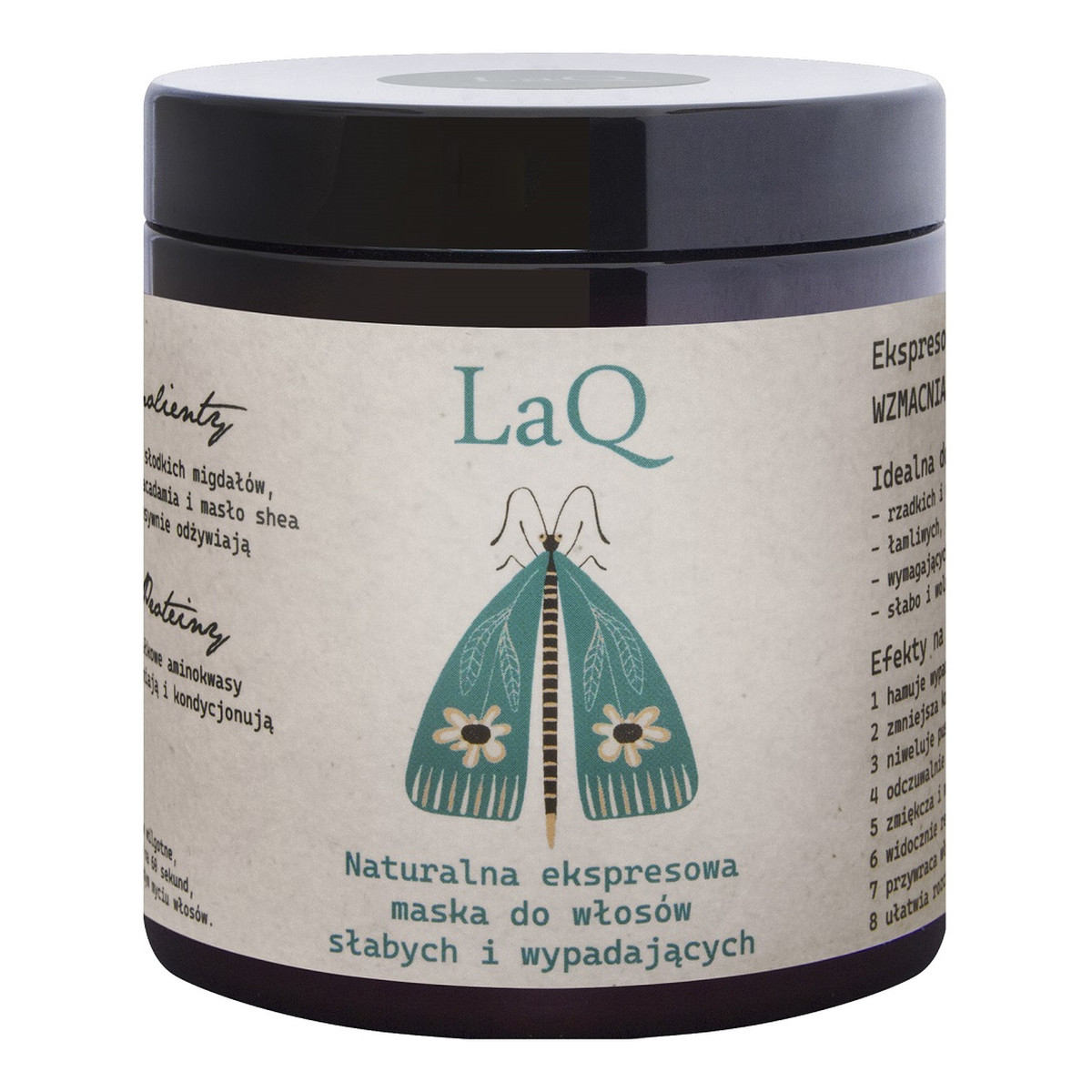 Laq Ekspresowa maska do włosów wzmacniająco-odżywcza 8w1 250ml