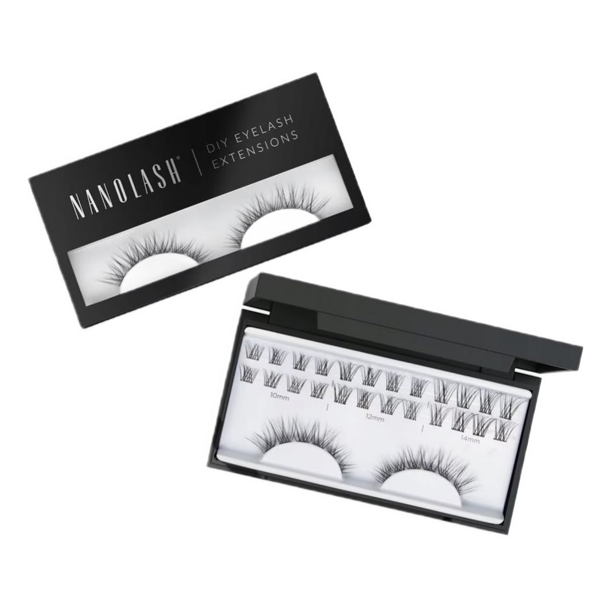 Nanolash Diy eyelash extensions sztuczne rzęsy w kępkach classy 36szt.