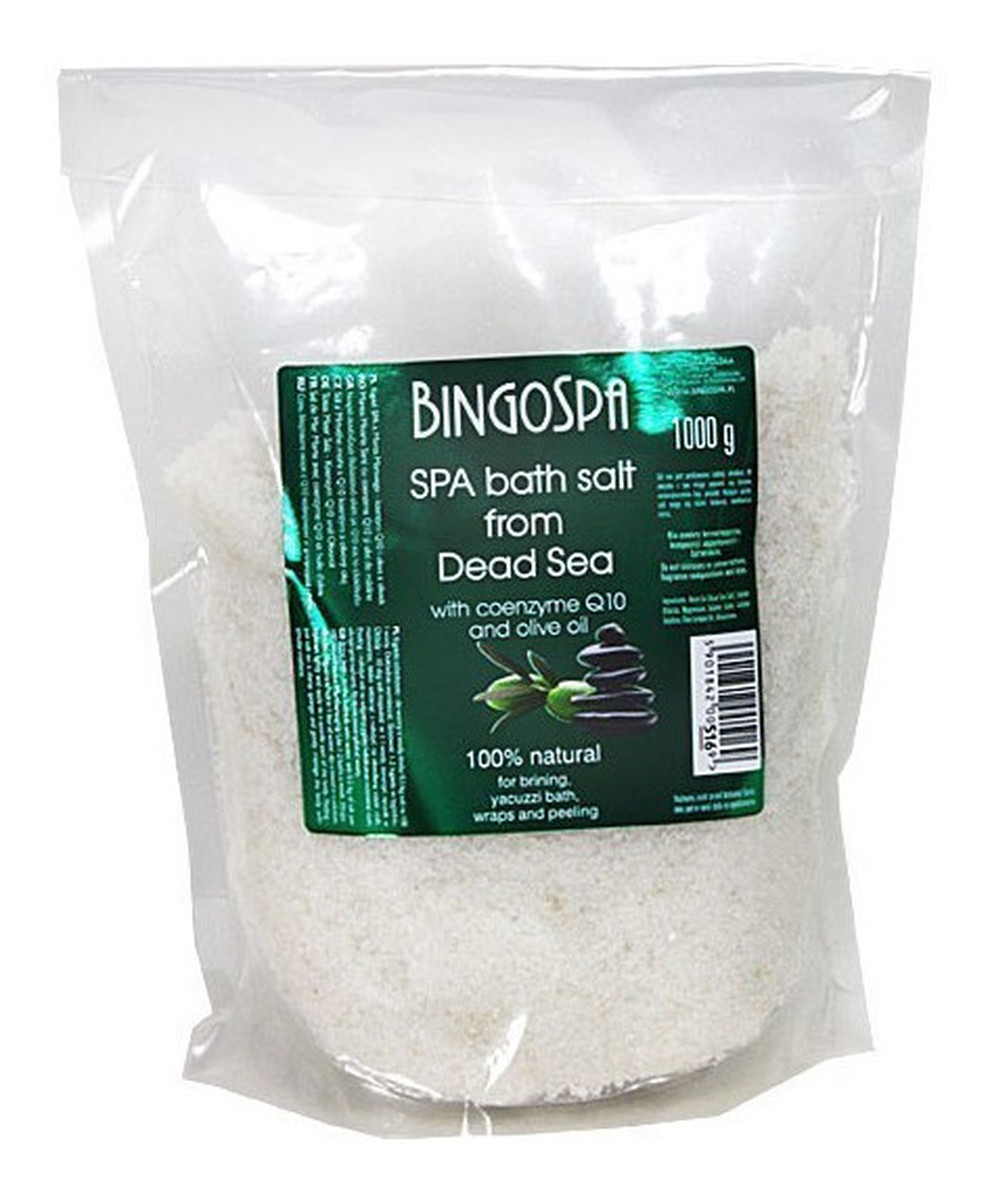 Sól do kąpieli spa z Morza Martwego