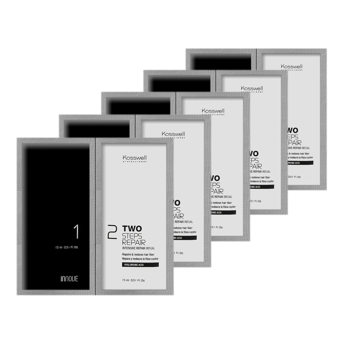 Kosswell Two Steps Repair Zabieg na włosy x5 zabiegów