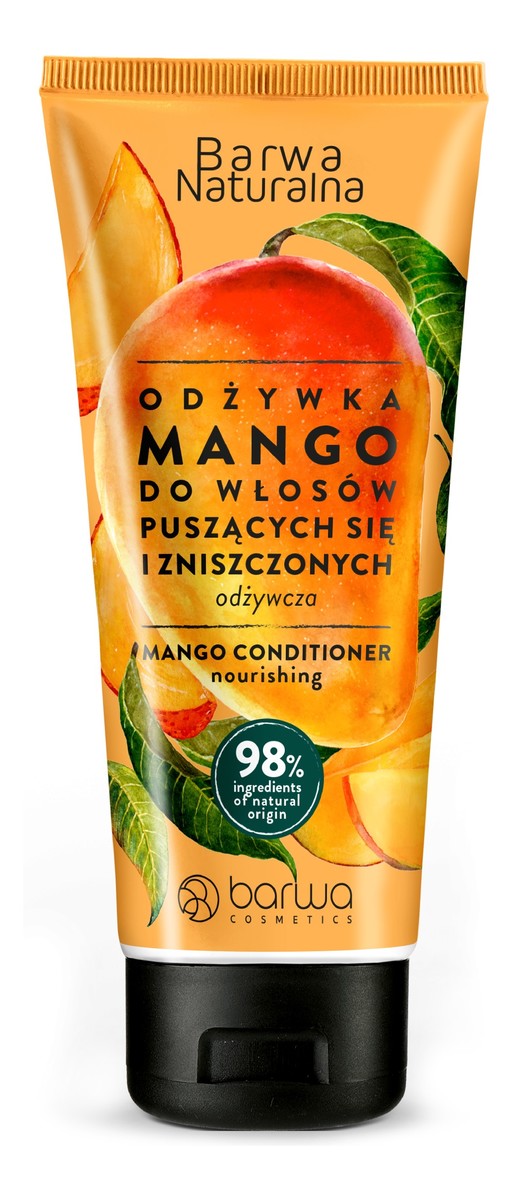 Odżywka do włosów puszących się i zniszczonych odżywcza Mango
