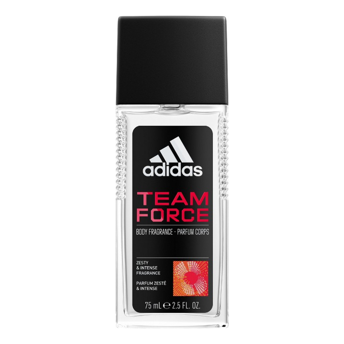 Adidas Team Force Odświeżający dezodorant z atomizerem 75ml