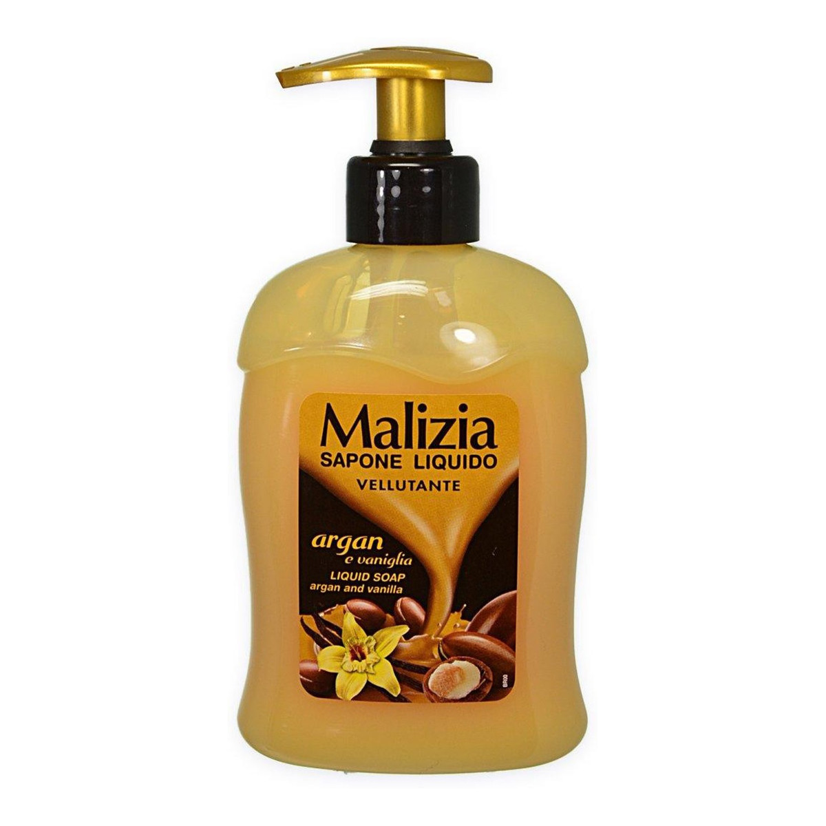 Malizia Mydło w płynie pompka Argan & Vanilia 300ml