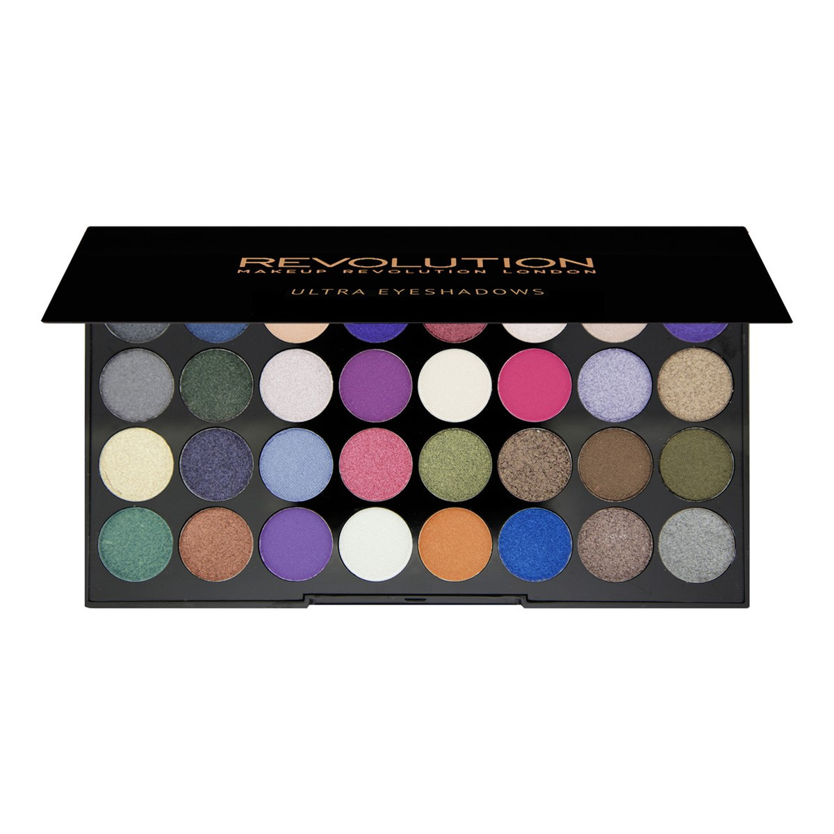 Makeup Revolution 32 Shade Eyeshadow Palette Eyes Like Angels Paleta 32 Cieni Do Powiek 16g