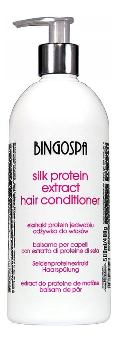 Ekstrakt protein jedwabiu odżywka do włosów