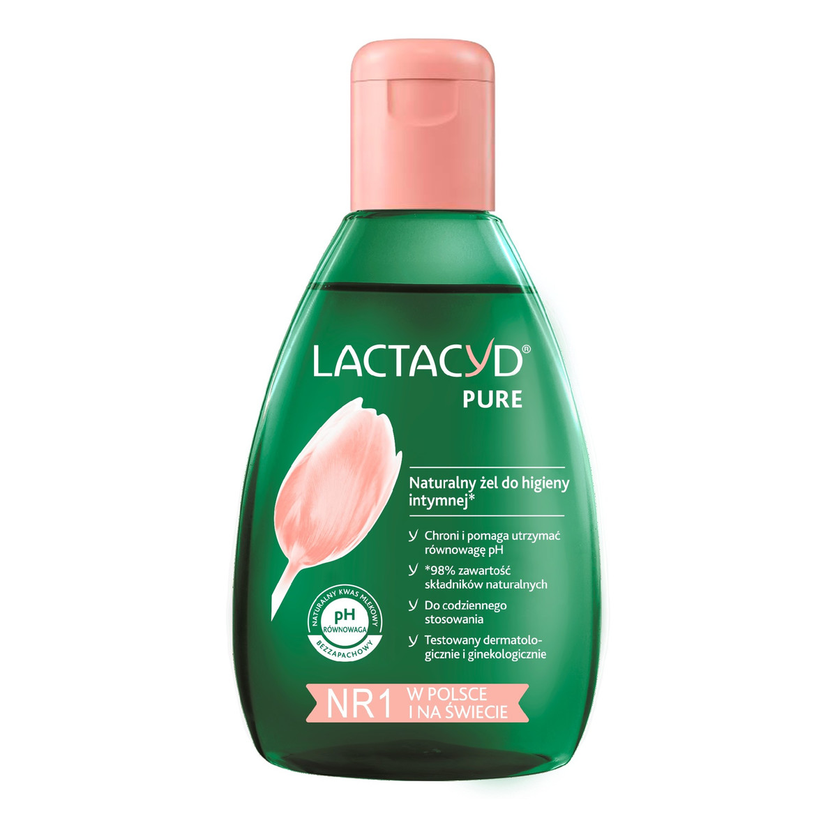 Lactacyd Pure Naturalny żel do higieny intymnej 200ml