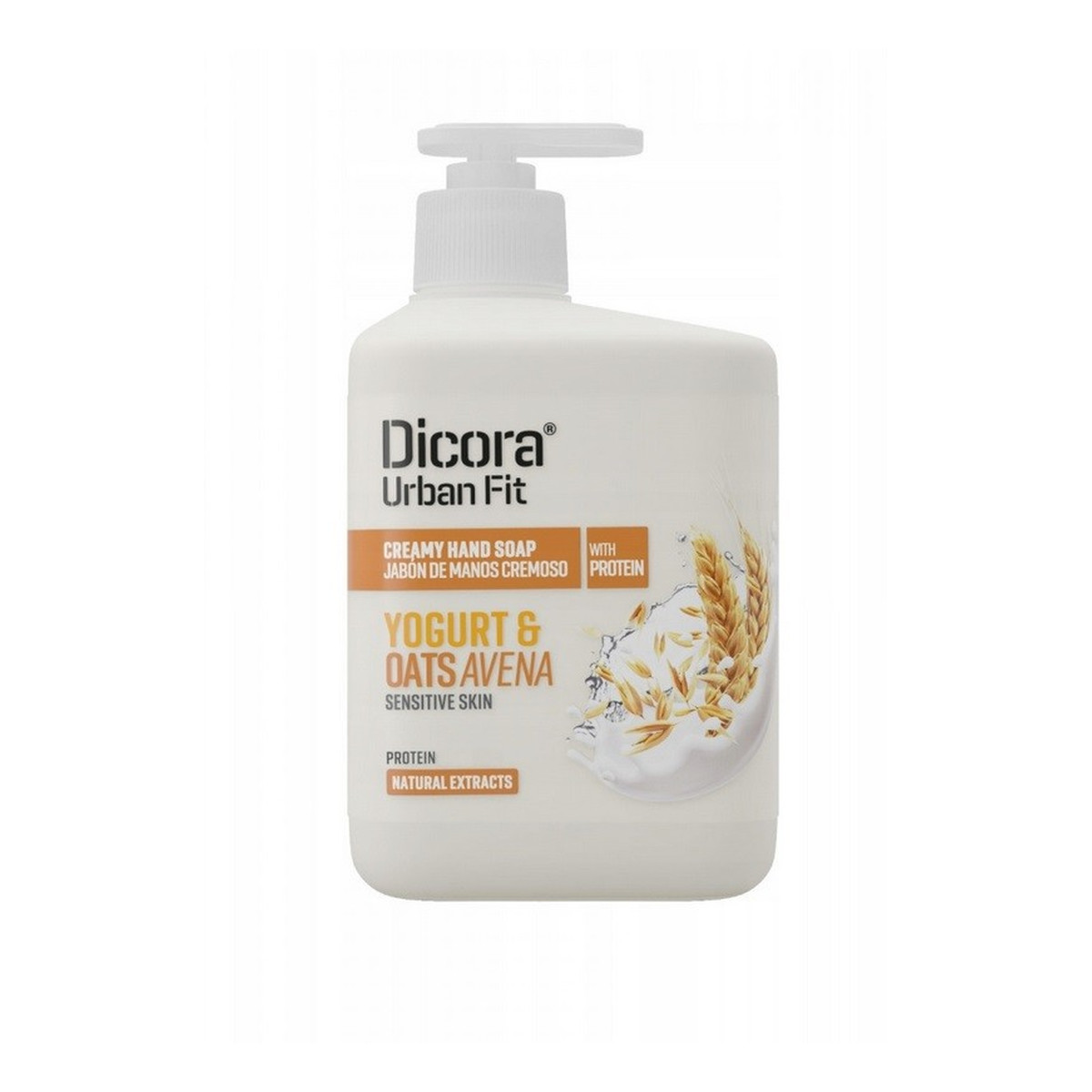 Dicora Urban Fit Mydło do rąk Protein Yogurt and Oats 500ml