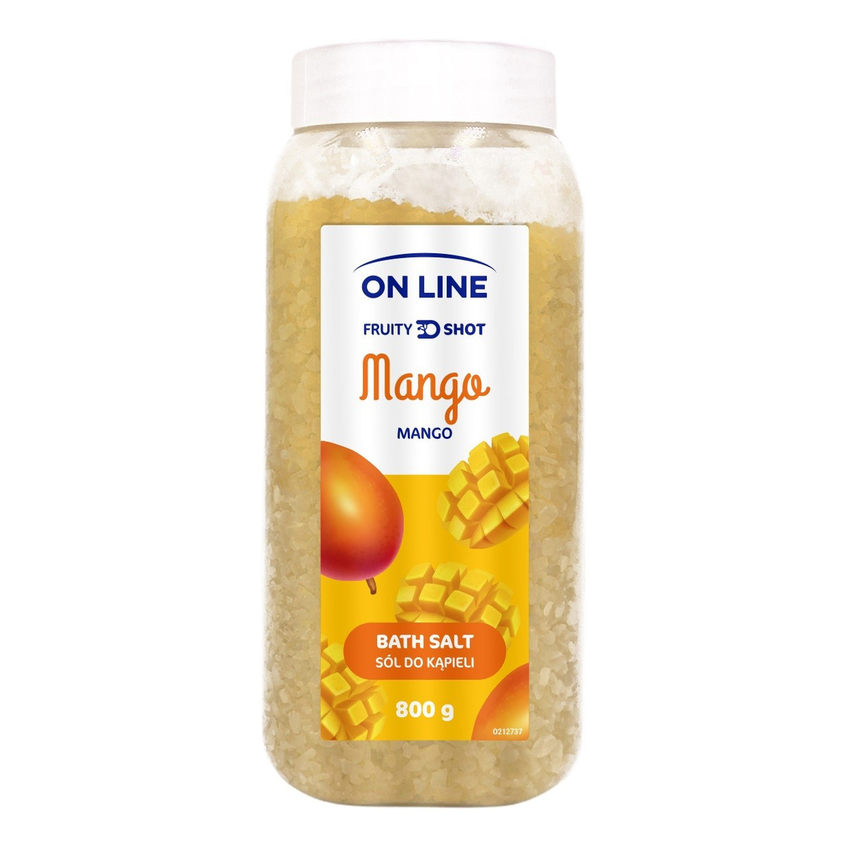 On Line Fruity Shot Fruity Shot Sól do kąpieli Mango 800g