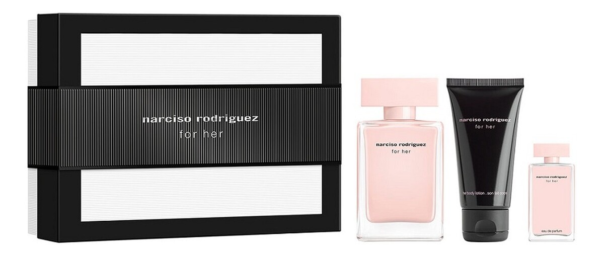 Zestaw woda perfumowana spray 50ml + woda perfumowana spray 7.5ml + balsam do ciała 50ml