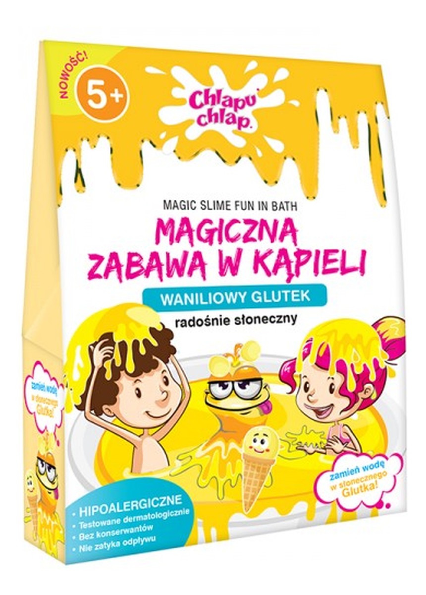 GLUTEK DO KĄPIELI WANILIOWY