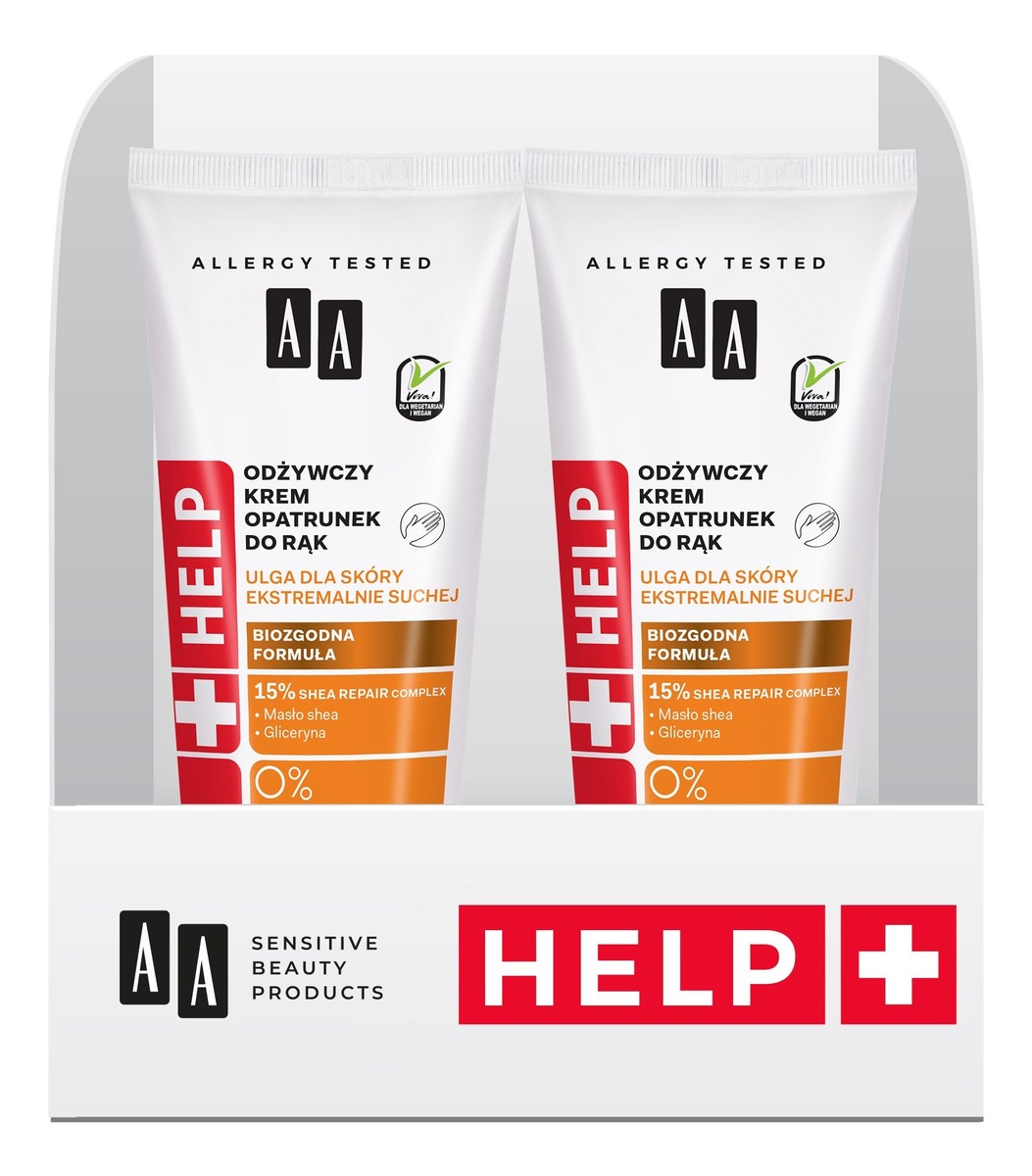 Aa help display-kremy do rąk 10x75ml