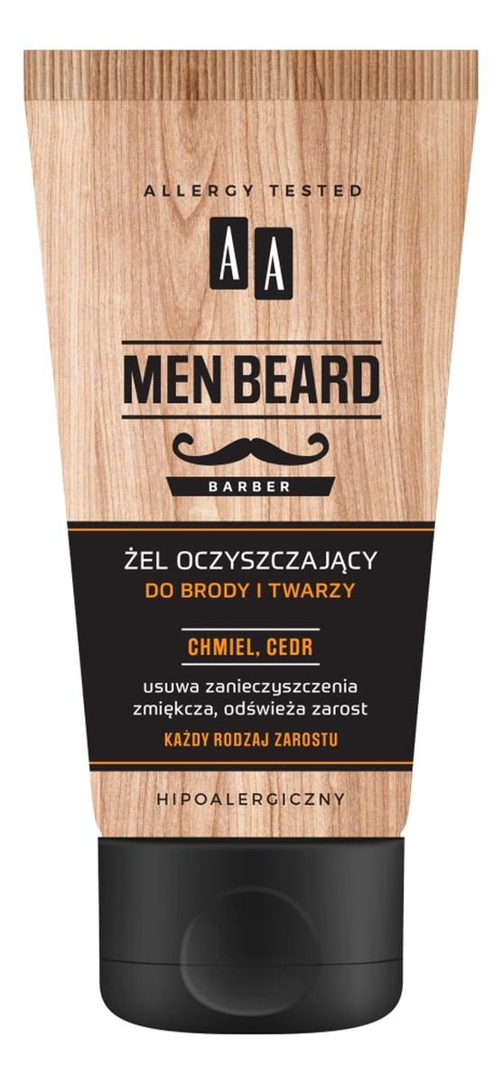 Żel oczyszczający do brody i twarzy