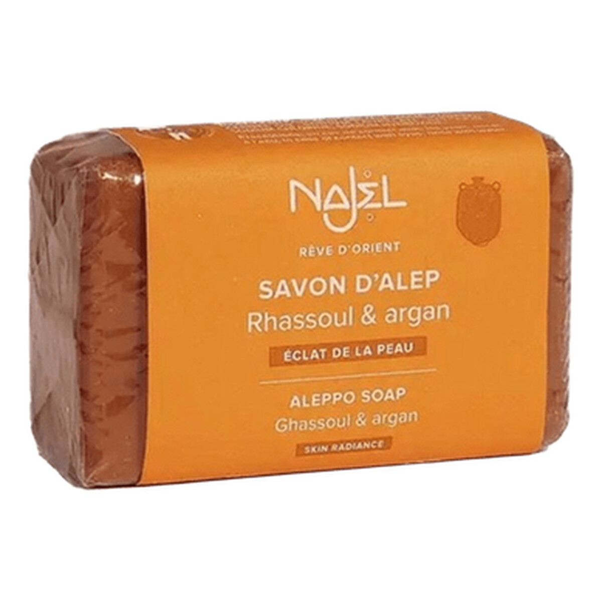Najel Aleppo Mydło z Glinką Rhassoul i Olejem Arganowym 100g
