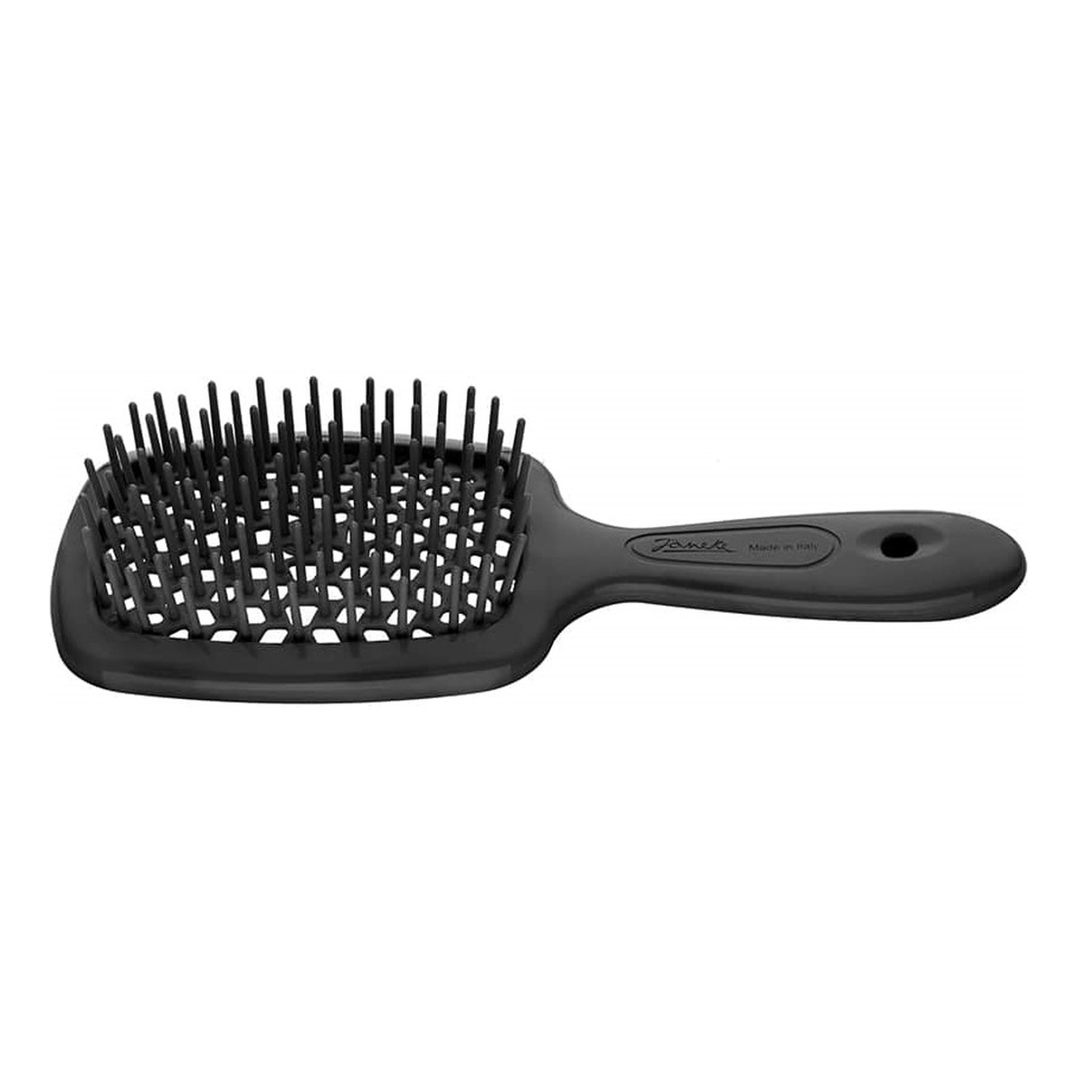 Janeke Small superbrush mała szczotka do rozczesywania włosów czarna