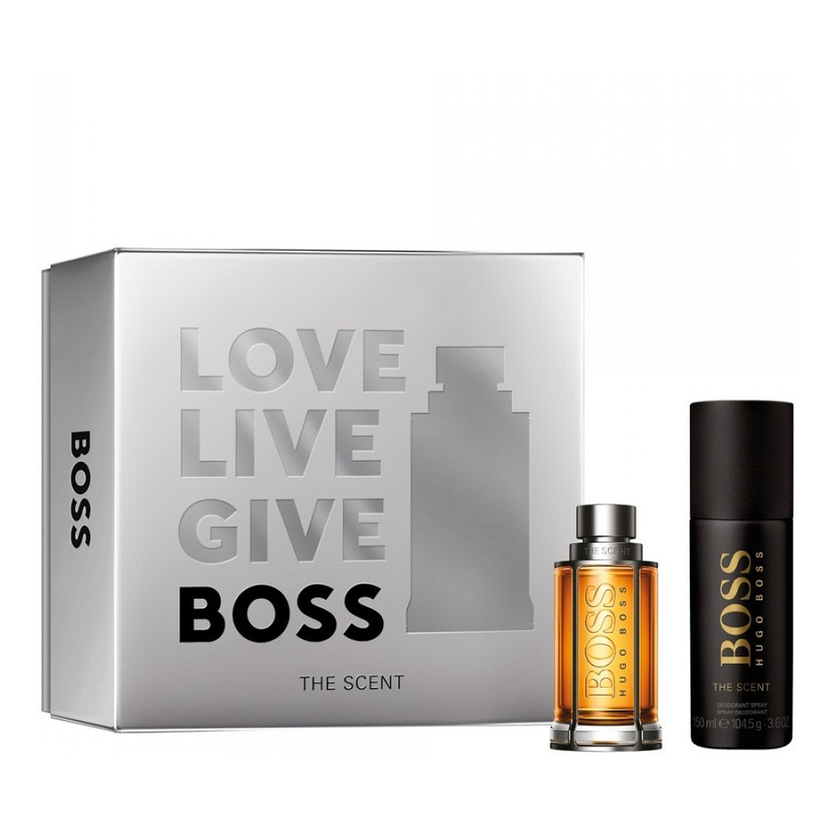 Hugo Boss The Scent For Man Zestaw woda toaletowa spray 50ml + dezodorant w sprayu 150ml