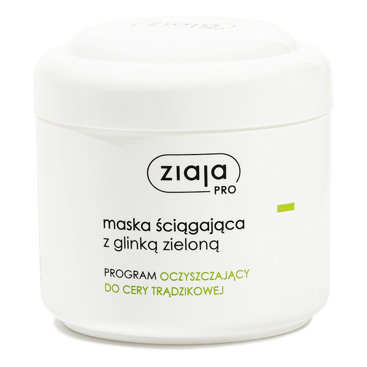 Ziaja Pro Zielona Maska ściągająca z glinką zieloną 250ml